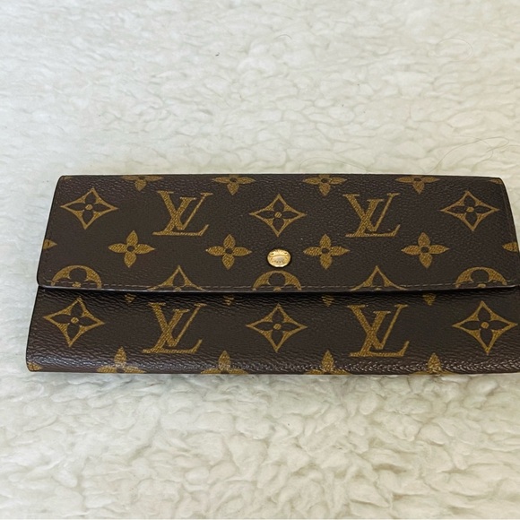 Louis Vuitton Monogram Portefeuille  Sarah long Wallet - Picture 5 of 16